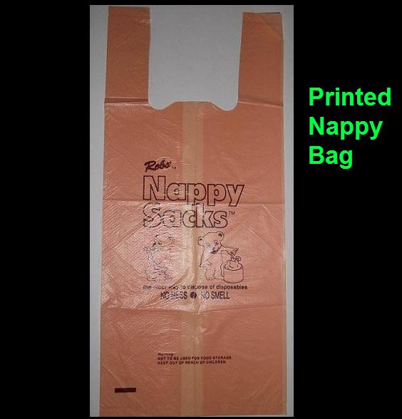 Nappy Bag in Orange