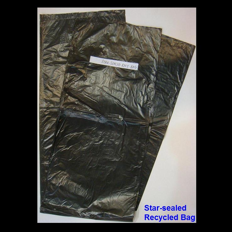 Star-sealed Bag In Black